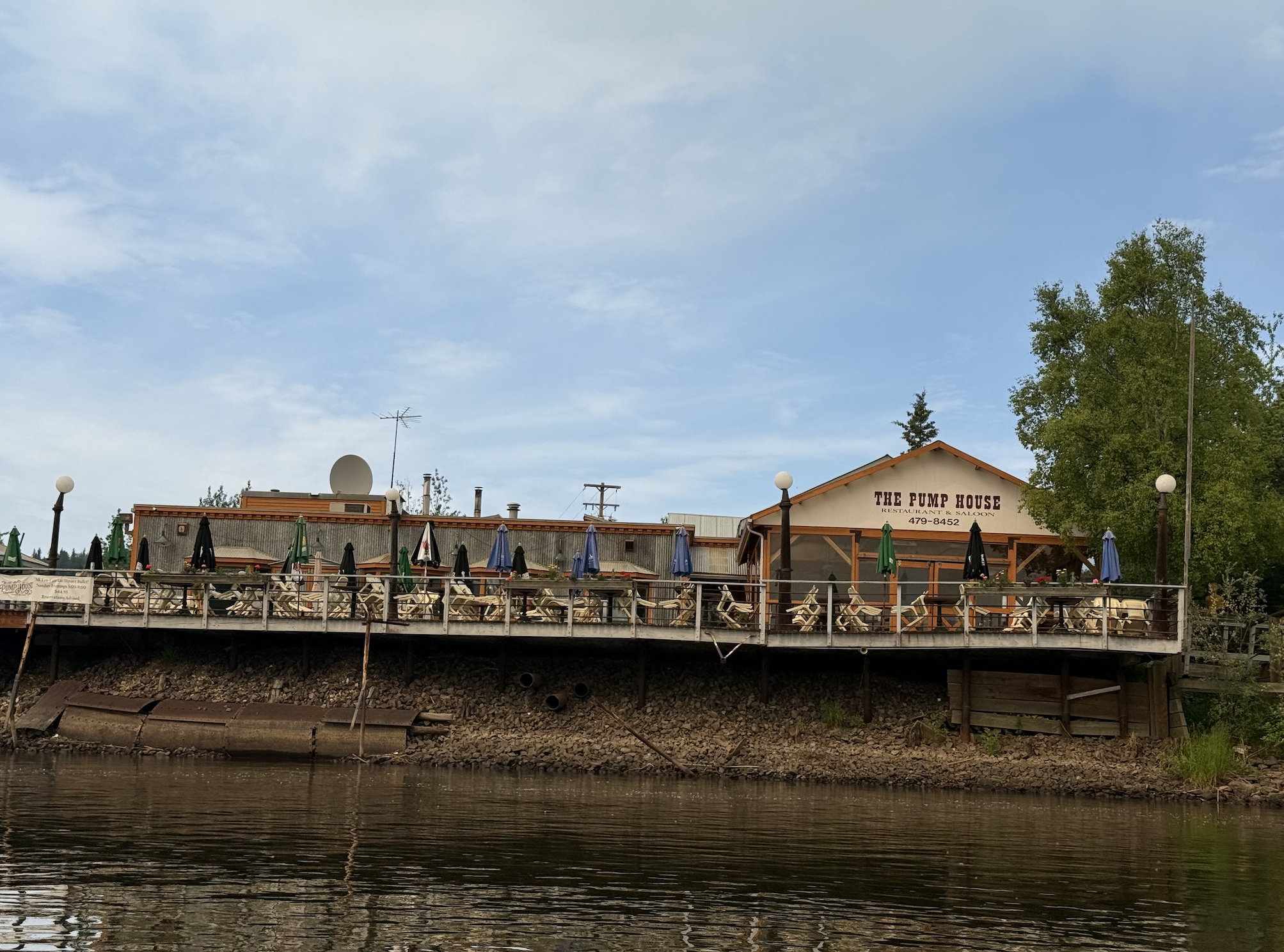 photo of the pumphouse restaurant in fairbanks